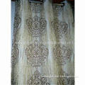 Chenille Jacquard Window Curtain, Sized 140cmx280cm with 8 Grommet, Standard Export Packing